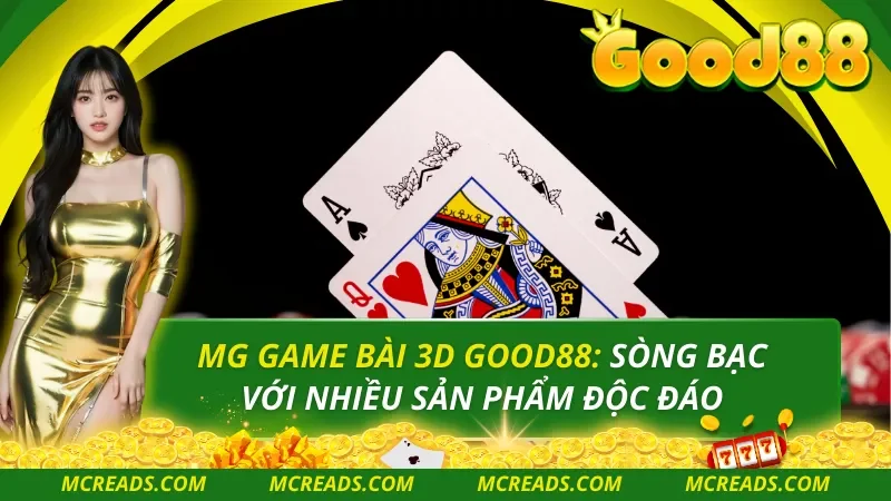 MG Game Bài 3D Good88: Sòng Bạc Với Nhiều Sản Phẩm Độc Đáo