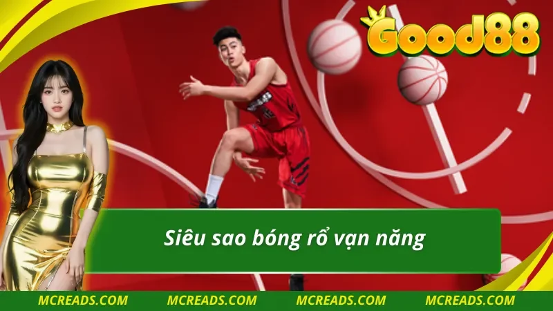 Giao diện màn hình cực chất của siêu sao bóng rổ tại MMG điện tử Good88