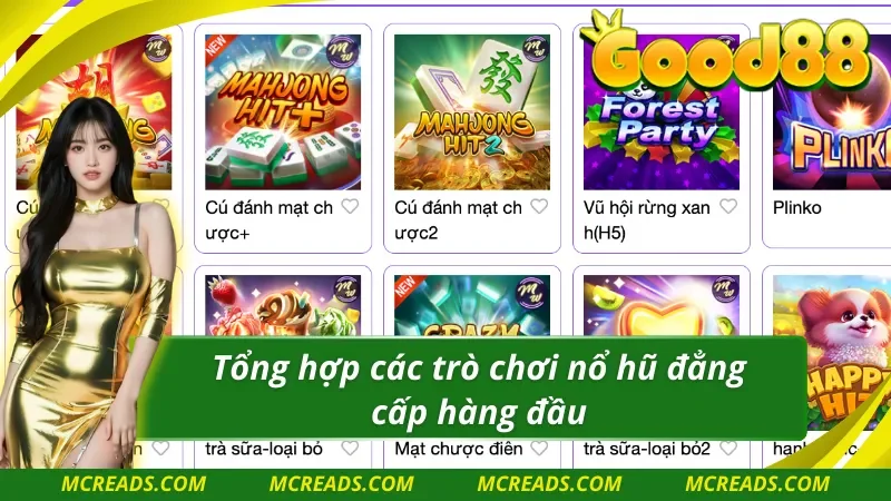 Điểm danh các tựa game slots chất lượng từ MW điện tử