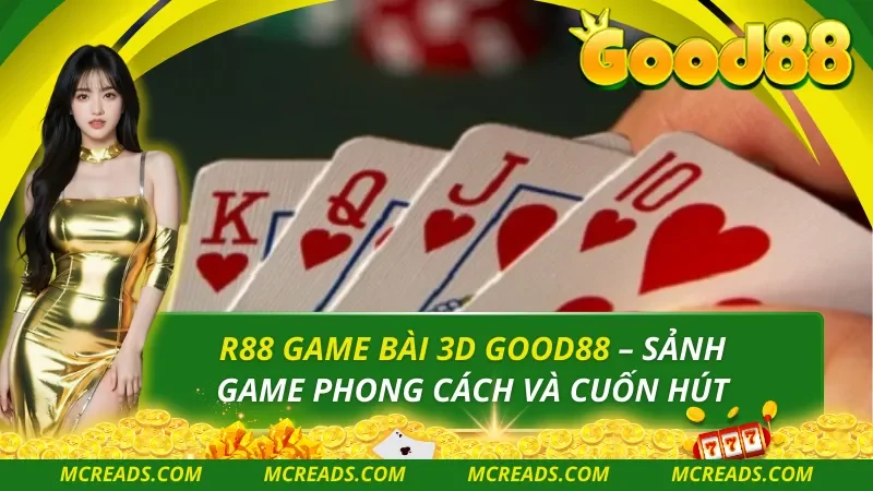 R88 Game Bài 3D Good88 – Sảnh Game Phong Cách Và Cuốn Hút