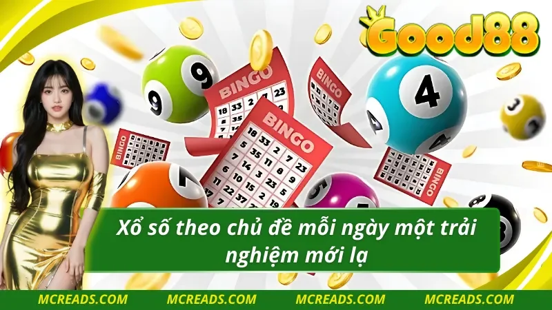 TCG xổ số có nhiều chủ đề mới lạ diễn ra mỗi ngày