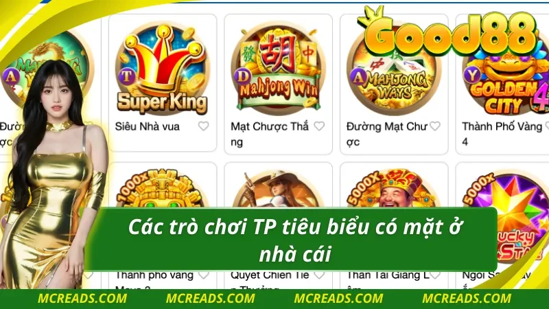 TP điện tử sở hữu nhiều tựa game độc đáo
