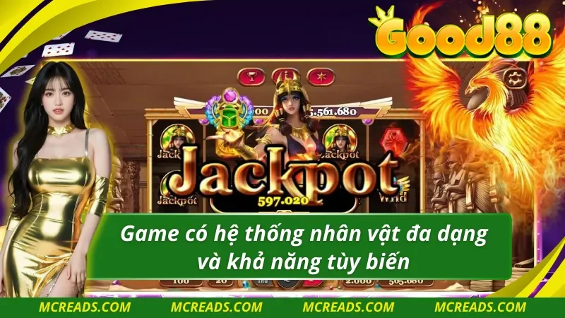 Nhân vật game TP điện tử rất đa dạng