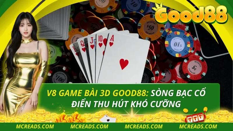 V8 Game Bài 3D Good88: Sòng Bạc Cổ Điển Thu Hút Khó Cưỡng